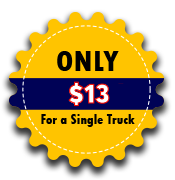 Only $13 for a single truck